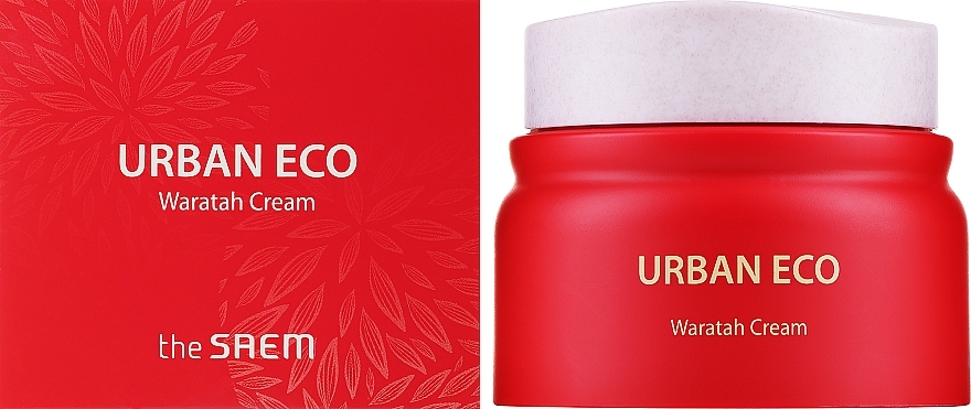 Aufhellende Anti-Falten Gesichtscreme mit Telopea-Extrakt - The Saem Urban Eco Waratah Cream — Bild N2