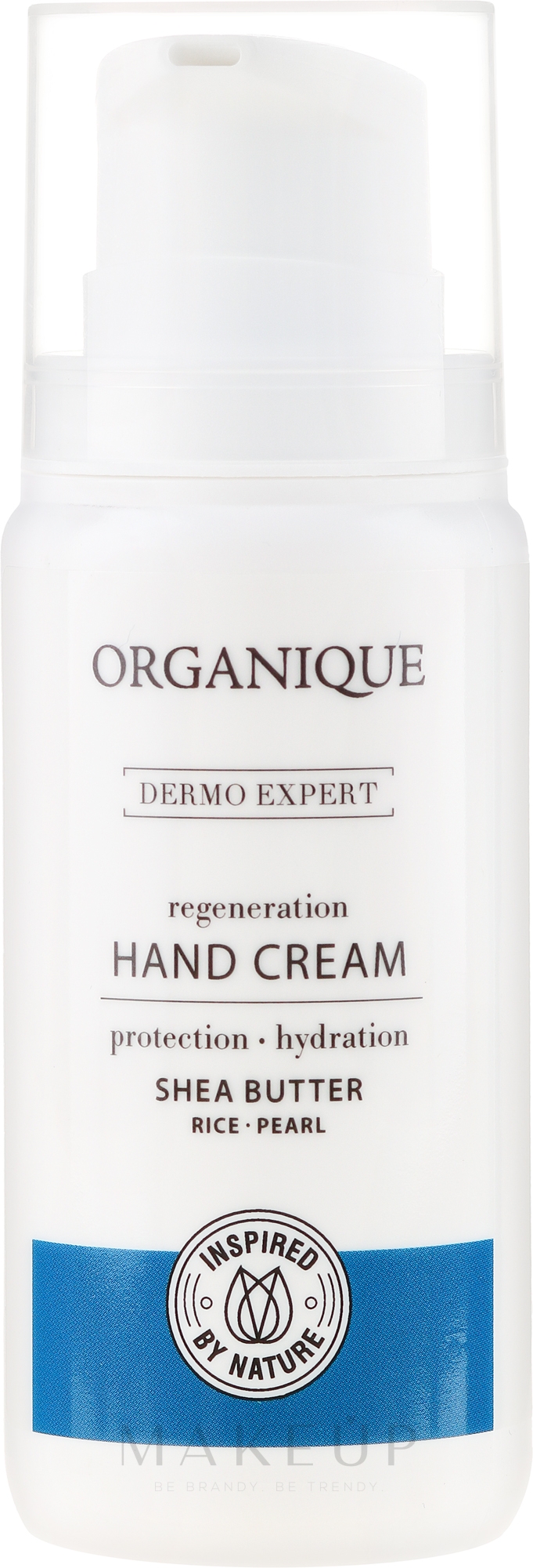 Regenerierende Handcreme mit Sheabutter - Organique Dermo Expert Hand Cream — Bild 100 ml