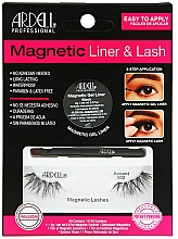 Augen-Set (Eyeliner 2g + Künstliche Wimpern 2St.) - Magnetic Lash & Liner 002 Lash — Bild N1