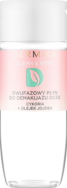 2-Phasen klärender Augen-Make-up Entferner mit Chicorée und Jojobaöl - Dermika Clean & More — Bild N1