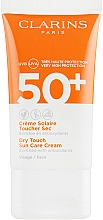 Sonnenschutzcreme für Gesicht mit Antioxidantien SPF 50+ - Clarins Sun Care Dry Touch Face Cream SPF 50+ — Bild N3