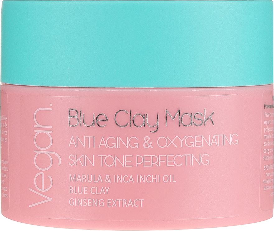 Anti-Aging Gesichtsmaske mit blauem Ton - Nacomi Blue Clay Mask Anti-Aging — Bild N1