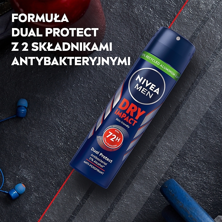 Deospray Antitranspirant - NIVEA Deodorant Dry For Men — Bild N5