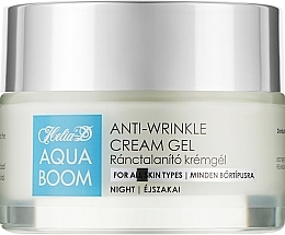 Düfte, Parfümerie und Kosmetik Anti-Falten-Gesichtscreme-Gel für die Nacht - Helia-D Aquaboom Anti-Wrinkle Cream-Gel