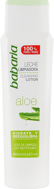 Gesichtsreinugungslotion mit Aloe Vera - Babaria Aloe Vera Cleansing Lotion — Bild N1