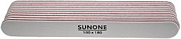Nagelfeile 100/180 gerade 10 st. weiß - Sunone Nail File — Bild N3