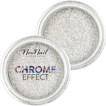 Düfte, Parfümerie und Kosmetik Schimmerndes Nagelpulver Chrome Effect - NeoNail Professional Chrome Effect