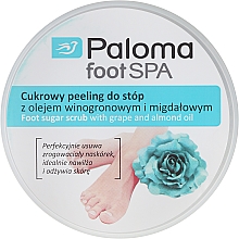 GESCHENK! Zucker-Fußpeeling mit Traubenkern- und Mandelöl - Paloma Foot SPA — Bild N1