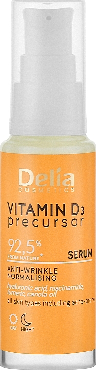 Anti-Falten-Serum mit Vitamin D3 - Delia Vitamin D3 Anti-Wrinkle Serum — Bild N1