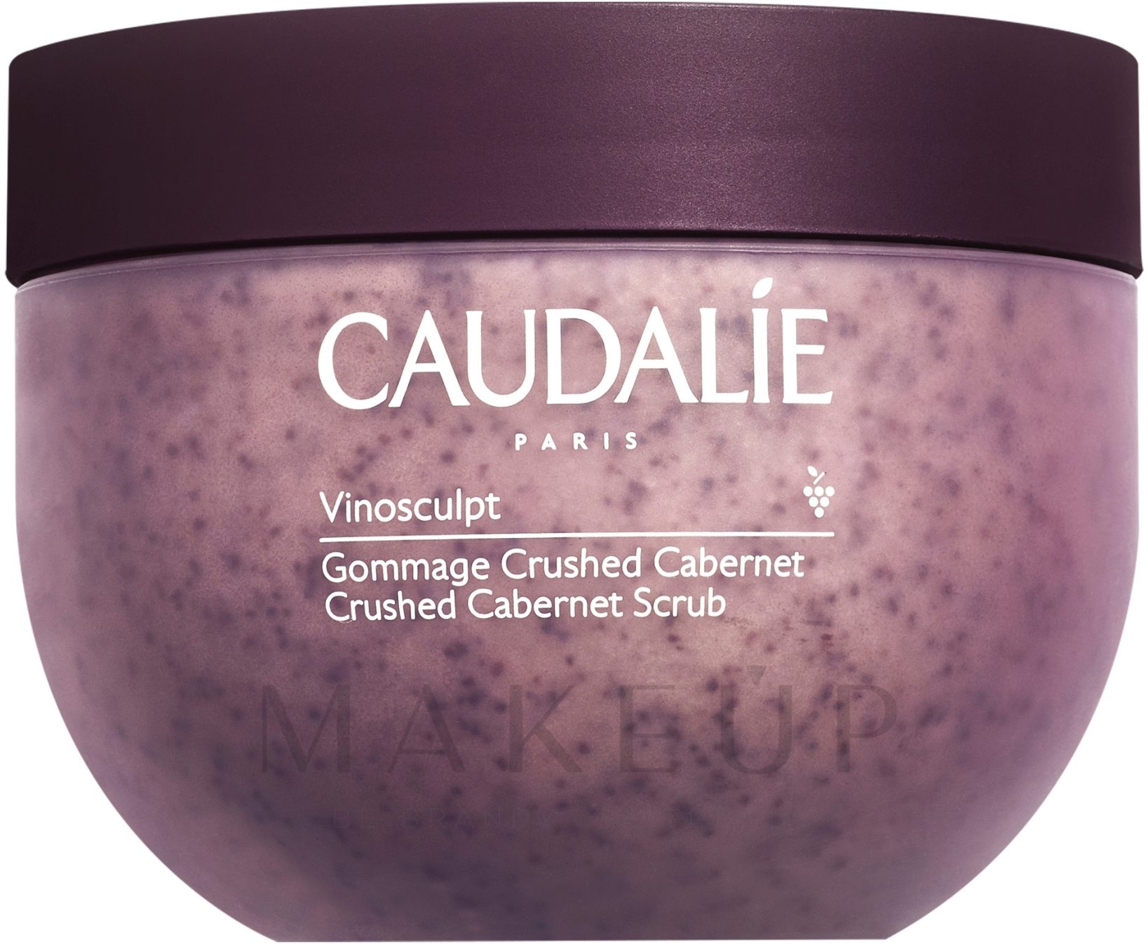 Pflegendes Körperpeeling mit Traubenkernöl und Honig - Caudalie Vinosculpt Crushed Cabernet Scrub — Bild 250 ml