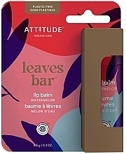 Lippenbalsam Wassermelone - Attitude Leaves Bar Watermelon Lip Balm — Bild N2