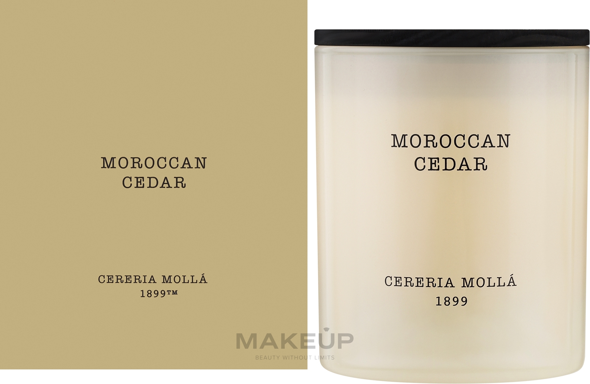 Cereria Molla Moroccan Cedar - Duftkerze Marokkanische Zeder — Bild 230 g