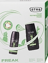 STR8 FR34K - Körperpflegeset (Deospray 150 ml + Duschgel 250 ml)  — Bild N1