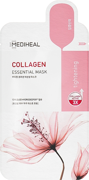 Tuchmaske für das Gesicht mit Kollagen - Mediheal Collagen Essential Mask — Bild N1