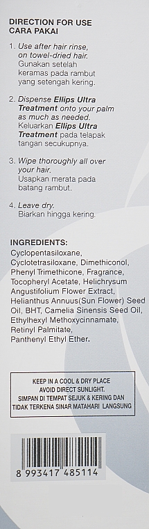 Vitamine für das Haar mit Kamelienöl - Ellips Hair Vitamin Ultra Treatment — Bild N5
