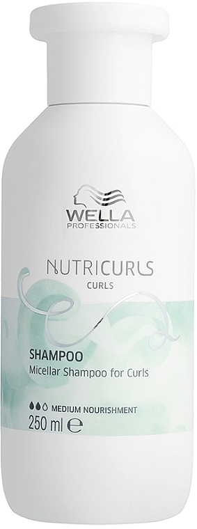 Mizellen-Shampoo für Locken mit Anti-Frizz-Effekt - Wella Professionals Nutricurls Curls Shampoo — Bild N1