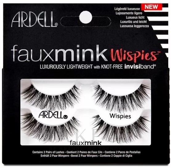 Künstliche Wimpern - Ardell Faux Mink Multipack Twin Pack Wispies — Bild 4 St.