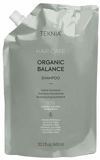 Tägliches Shampoo - Lakme Teknia Organic Balance Shampoo (Doypack)  — Bild N1
