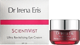 Revitalisierende Augencreme mit Koffein SPF20 - Dr. Irena Eris ScientiVist Ultra Revitalising Eye Cream SPF 20 — Bild N2
