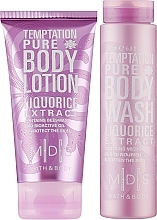 Set Die Verlockung der Sauberkeit - Mades Cosmetics M|D|S Baty & Body Temptation (b/wash/200ml + b/milk/150ml) — Bild N2