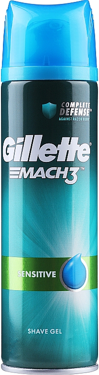 Rasiergel für ultra sensitive Haut - Gillette Mach3 Sensitive Shave Gel — Bild N1