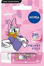 Düfte, Parfümerie und Kosmetik Pflegender Lippenstift - NIVEA Daisy Duck Disney Edition