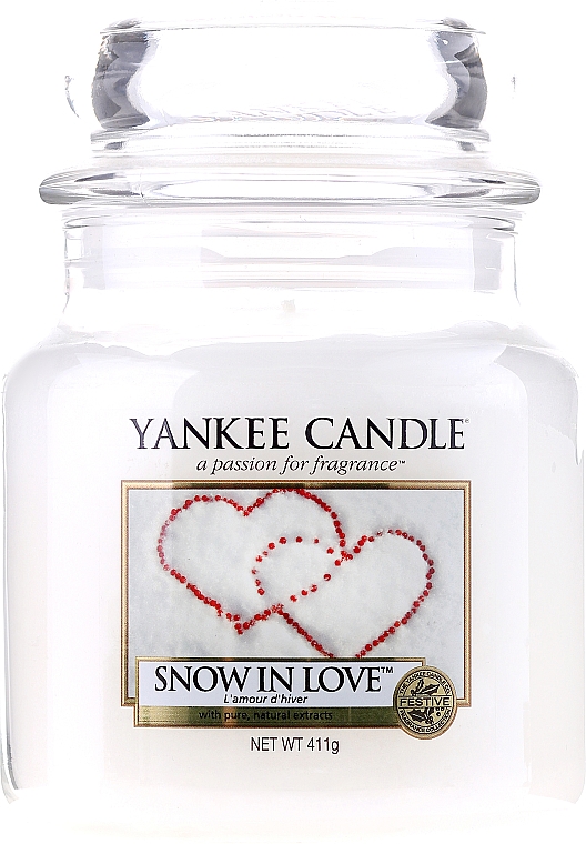 Duftkerze im Glas Snow In Love - Yankee Candle Snow In Love Jar — Bild N3