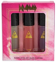 Düfte, Parfümerie und Kosmetik Rock And Roll Beauty Def Leppard Glossy Lip Oil Kit - Lippenöl-Set (Lippenöl 3x3.44ml)