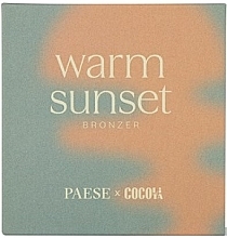 Bronzer für das Gesicht - Paese Warm Sunset Bronzer  — Bild N2