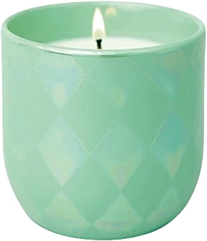 Duftkerze Matcha und Minze - Paddywax Lustre Ceramic Candle Matte Jade Diamonds Matcha & Mint — Bild N1