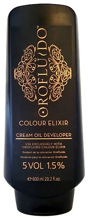 Aktivator - Orofluido Colour Elixir Cream Oil Developer 5 vol. 1.5% — Bild N1