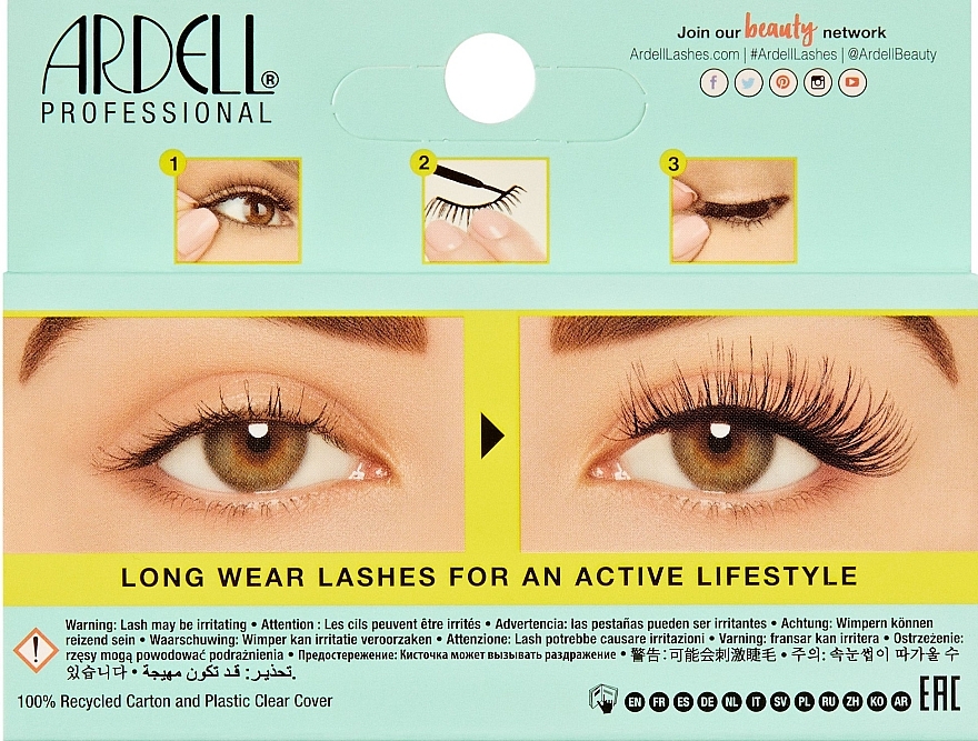 Künstliche Wimpern - Ardell Active Lash Speedy — Bild N3