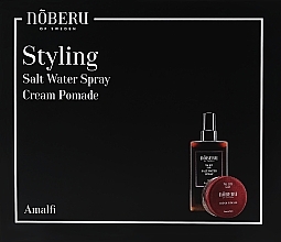 Düfte, Parfümerie und Kosmetik Noberu Of Sweden Styling (Haarpomade 80 ml + Haarspray 200 ml) - Set