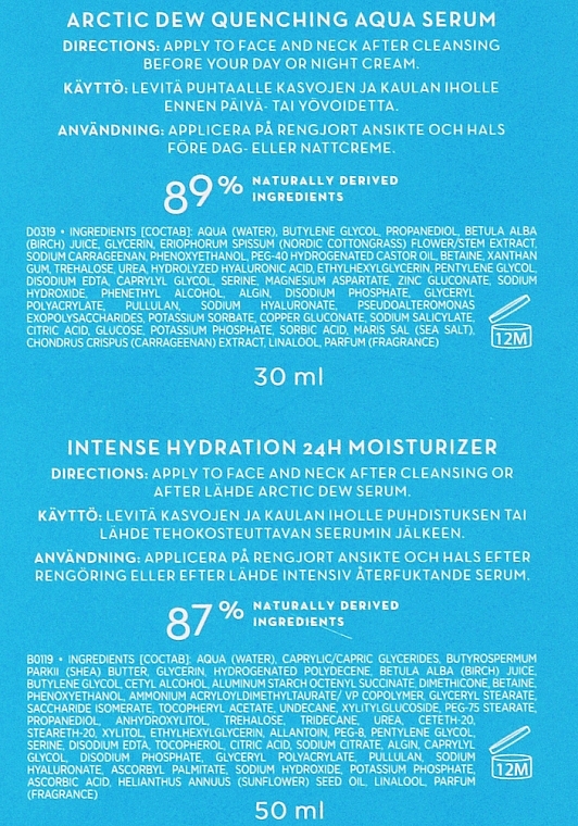 Gesichtspflegeset - Lumene Lahde Hydration Wonders (Gesichtsserum 30 ml + Gesichtsscreme 50 ml) — Bild N4