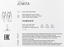 Strumpfhose für Damen Jowita 15 Den fumo - Knittex — Bild N4