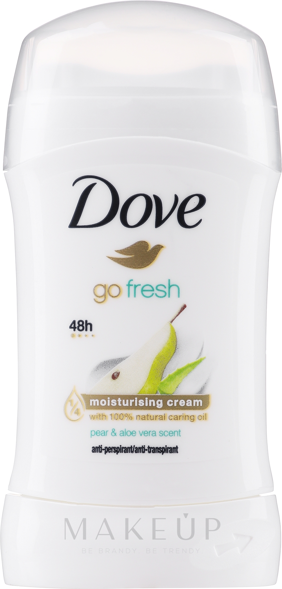 Deostick Antitranspirant - Dove Go Fresh Pear & Aloe Vera Deodorant — Bild 40 ml