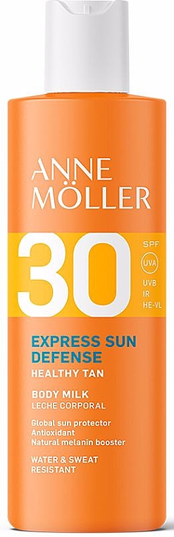 Sonnenschutz-Körpermilch - Anne Moller Express Sun Defense Body Milk SPF30 — Bild N1