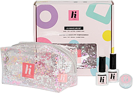 Düfte, Parfümerie und Kosmetik Set - Hi Hybrid Unicorn 2020 (top/5ml + base/5ml + glitter/1.5g + bag)