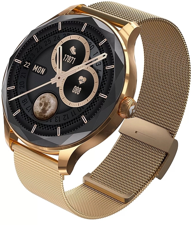 Smartwatch für Damen golden - Garett Smartwatch Viva — Bild N1