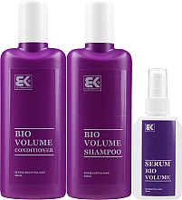 Haarpflegeset - Brazil Keratin Bio Volume (Shampoo 300ml + Conditioner 300ml + Haarserum 100ml) — Bild N2