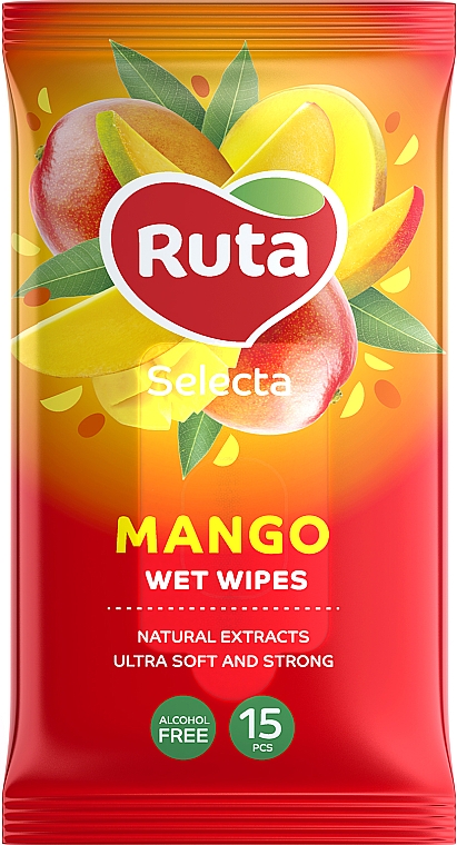 Feuchttücher mit exotischer Mango - Ruta Selecta Mango — Bild N1