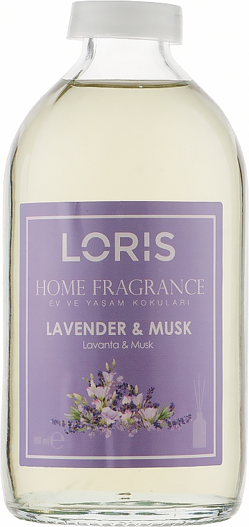Raumerfrischer Lavendel und Moschus - Loris Parfum Home Fragrance Reed Diffuser — Bild N3