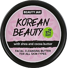 Düfte, Parfümerie und Kosmetik Reinigungsbutter für Gesicht mit Shea- und Kakaobutter - Beauty Jar Facial Cleansing Butter