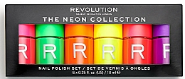 Set - Makeup Revolution The Neon Collection (nail/6x10ml) — Bild N1