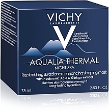 Feuchtigkeitsspendendes und regenerierendes Gesichtscreme-Gel für die Nacht - Vichy Aqualia Thermal Night SPA — Bild N2