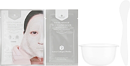 Aufhellende und feuchtigkeitsspendende Modelliermaske für das Gesicht mit Seiden-Aminosäure, Perlen-Exktrakt und Niacinamide - Shangpree Silver Premium Modeling Mask — Bild N2