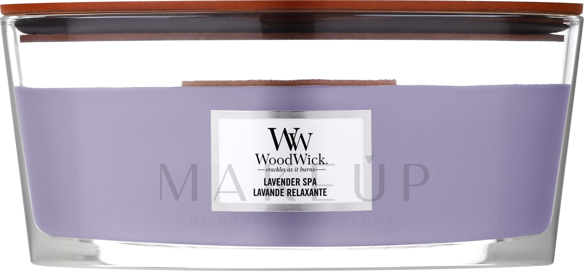 Duftkerze im Glas Lavender Spa - Woodwick Candle Lavender Spa — Bild 453.6 g