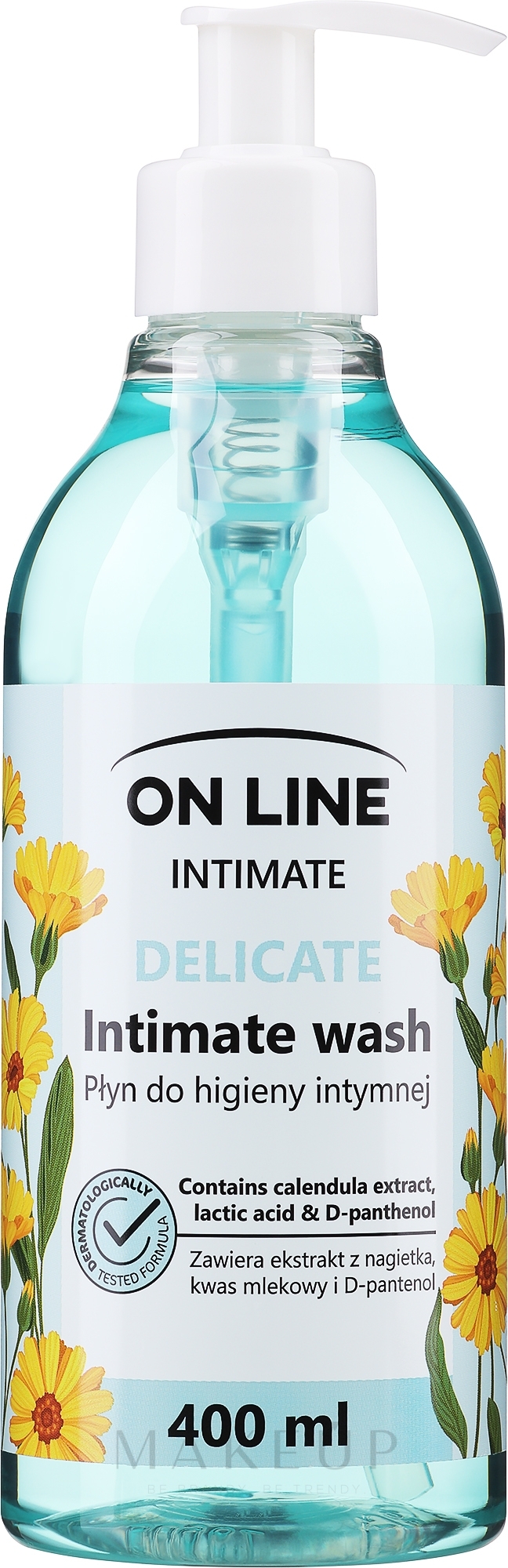 Gel für die Intimhygiene mit Ringelblumenextrakt - On Line Intimate Delicate Intimate Wash — Bild 400 ml
