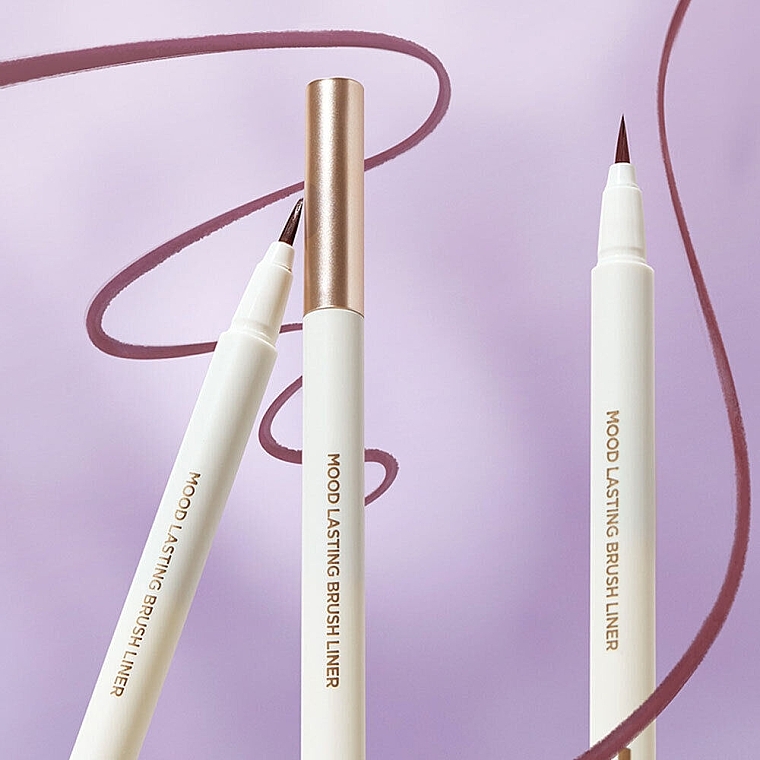 Flüssiger Eyeliner - Holika Holika Mood Lasting Brush Liner Tarose Collection — Bild N5