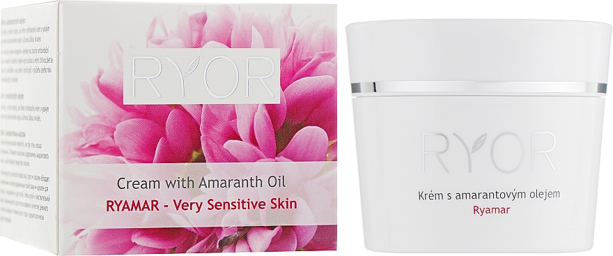 Nährende und feuchtigkeitsspendende Gesichtscreme mit Amarathöl für sehr empfindliche Haut - Ryor Ryamar — Bild N2